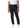French Toast Young Women's Juniors' Slim Fit Stretch Twill Pant, Navy, 12 view 1