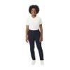 French Toast Young Women's Juniors' Slim Fit Stretch Twill Pant, Navy, 12 view 3