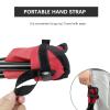 Folding Camping Stool Portable Outdoor Chair Use Height 12.5in Fishing Chair Seat for Camping Hiking Golf Hunting Hiking Outdoor Gardening and Travel Beach Maximum Weight Capacity 300 lbs (Red) view 3
