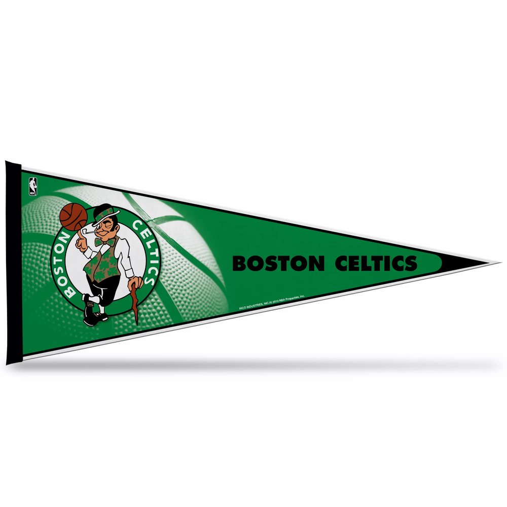Boston Celtics Felt Pennant 12x30 Basketball