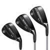 Mile High Life Golf Wedges| Entry Level Golf Sand Wedge Sets | Golf Gap Wedge Sets | Black Titanium Layer Lob Wedge Golf Clubs for Men & Women | 54/58/62 Degree Wedge Right Hand view 1