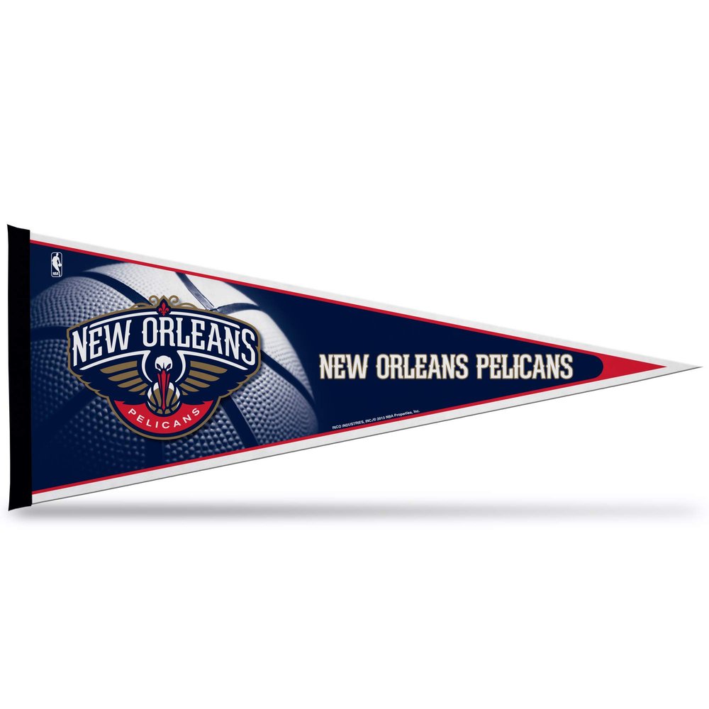 New Orleans Pelicans Felt Pennant 12x30 Basketball