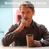 Breathing Exercise Device, Portable Breathing Training Device for Better Breathe, Guided Smart Breathing Exercise Assistant for Athletes andSports Enthusiasts view 2