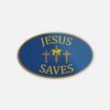 Jesus Saves Car Bumper Vinyl Sticker Decal view 1