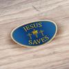 Jesus Saves Car Bumper Vinyl Sticker Decal view 4