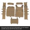 IDOGEAR Combat Sport Vest For Hunting Training Airsoft Outdoor Sports (Coyote Brown) view 3