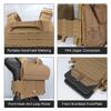 IDOGEAR Combat Sport Vest For Hunting Training Airsoft Outdoor Sports (Coyote Brown) view 4