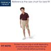 French Toast boys Flat Front Stretch Twill Shorts with Adjustable Waist in Standard and Extended Kids Sizes Black, 20 Husky view 4
