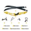 Black Hunter Takedown Competition Athletic 68" Recurve Bow for Adult 26-40 lbs with Aluminum Riser and Fiberglass Bamboo Limbs Suitable for Beginner Archery Competition Practice Right Hand (34 lbs) view 3