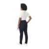 French Toast Young Women's Slim Fit Stretch Twill Pant, Navy, 4 view 4