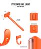RydeSafe Bike Light - Head Tube Front - Orange view 3