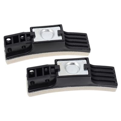 2 Pcs Bike Brake Pads Exercise Bike Brake Pads Blocks for Fitness Black