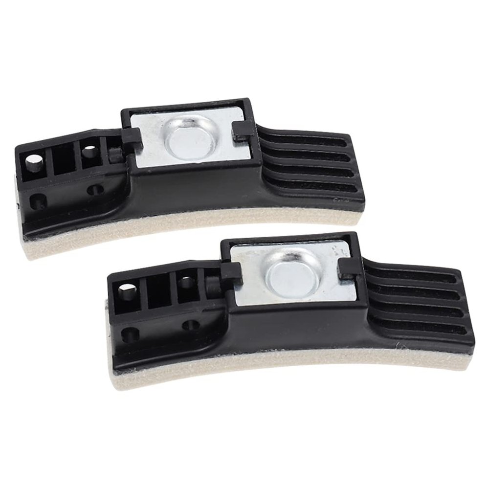 2 Pcs Bike Brake Pads Exercise Bike Brake Pads Blocks for Fitness Black