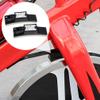 2 Pcs Bike Brake Pads Exercise Bike Brake Pads Blocks for Fitness Black view 2
