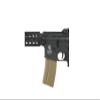 Lancer Tactical 120 Round MidCap Steel Metal 6mm M4 / M16 AEG Airsoft Magazine Clip (Tan, 4 Count) view 4