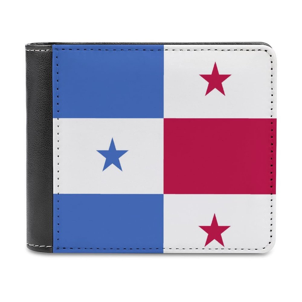Mens Short Wallet Peru Flag Bifold Leather Wallets Purse Minimalist Card Holders Coin Purses