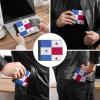 Mens Short Wallet Peru Flag Bifold Leather Wallets Purse Minimalist Card Holders Coin Purses view 3