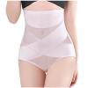tuduoms Women's Shapewear Slimmer Body Shaper Waist Trainer Double Tummy Control Compression Butt Lifter Panties Girdle Purple view 1