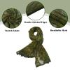 HYOUT Tactical Military Neck Scarves Woodland Camo Scarf Sniper Veil Desert Shemagh for Wargame Outdoor Sports view 3