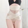 tuduoms Women's Shapewear Slimmer Body Shaper Waist Trainer Double Tummy Control Compression Butt Lifter Panties Girdle Khaki view 2
