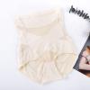 tuduoms Women's Shapewear Slimmer Body Shaper Waist Trainer Double Tummy Control Compression Butt Lifter Panties Girdle Khaki view 3
