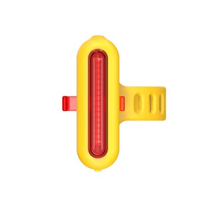 RydeSafe Bike Light - Rear Safety - Yellow