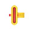 RydeSafe Bike Light - Rear Safety - Yellow view 1