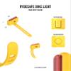 RydeSafe Bike Light - Rear Safety - Yellow view 3