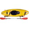 GZYF LIRU Heavy Duty Folding Wall-Mounted Kayak Canoe Bike Ski Board Rack Storage Folding Hooks Hanger Kayak Ladder Holder view 2