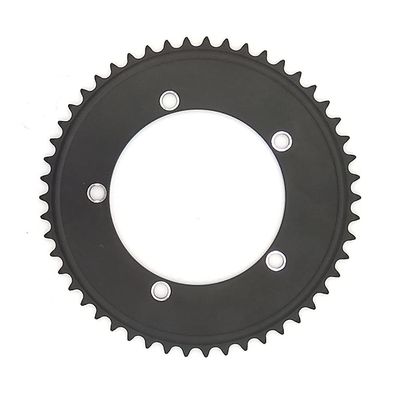 MYEEI Fixie Single Speed Bicycle Chainring 130 BCD Single Speed Chain Ring Fixie Road Track Bike Gear Chainwheel 44T (Color : 130BCD-46T)