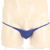 Fldy Men's Stretch G-String Thongs Micro Pouch Bugle Enhancing Pants Tanga Knickers Underwear Blue X-Large view 2