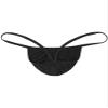Fldy Men's Stretch G-string Thongs Micro Pouch Bugle Enhancing Pants Tanga Knickers Underwear Black Large view 4
