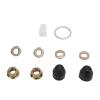 Alomejor Hub Motor Nuts Kit M14 Nuts Washer Kit with 14mm Shaft Fastener Washer Accessories view 1