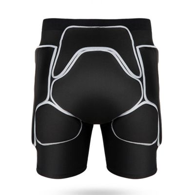 Q-FFL Skating Impact Pad, Padded Shorts, Breathable Protective Gear, Hip Butt Tailbone Protection for Inline Skating, Skateboarding (Size : Medium)