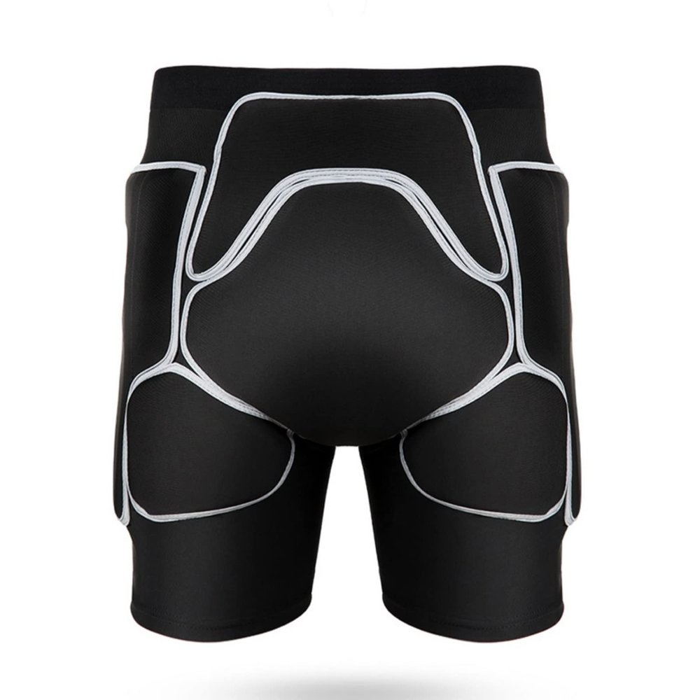 Q-FFL Skating Impact Pad, Padded Shorts, Breathable Protective Gear, Hip Butt Tailbone Protection for Inline Skating, Skateboarding (Size : Medium)