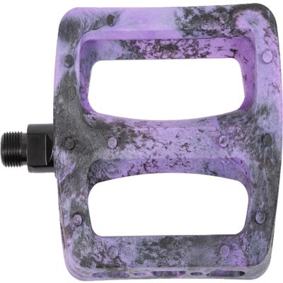 ODYSSEY TWISTED PRO PC 9/16" PEDALS BLACK/PURPLE SWIRL