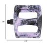 ODYSSEY TWISTED PRO PC 9/16" PEDALS BLACK/PURPLE SWIRL view 2