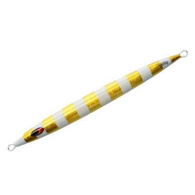 kkekos Fishing Saltwater Jig Fast Jigging Heavy Jig Speed Jigging Lures Vertical Jigging Artificial Lures for Bluefin Tuna 500g to 1000g (Gold,26Oz 750g)