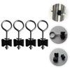 LIOOBO Trampoline Parts 4 Pack Removable Circle Screws Nuts Professional Trampoline Fixing Tools for Enclosure Frame view 2