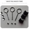 LIOOBO Trampoline Parts 4 Pack Removable Circle Screws Nuts Professional Trampoline Fixing Tools for Enclosure Frame view 3