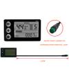 S866 Electric Bicycle LCD Display Meter, 24V 36V 48V E-Bike Display Meter Control Panel with Waterproof Plug UART Communication Protocol view 3