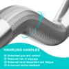 Elevens EZ Bar Curl Barbell 4ft-22LB 330LBS Capacity Olympic Bearing Barbell (330LB-Sliver), 47 inches (A-YD04001) view 4