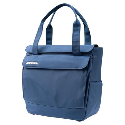 GEAU SPORT Stance Tennis Tote Bag for Women to Hold 2 Tennis Rackets, Pickleball Paddles, Balls, and Other Accessories, Sapphire Blue