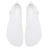 Racqua Mens Womens Water Shoes Barefoot Quick Dry Beach Lightweight Shoes Aqua Swim Pool Surfing Shoes Diving Hiking Sport Shoes White 7.5 Women/6.5 Men view 4