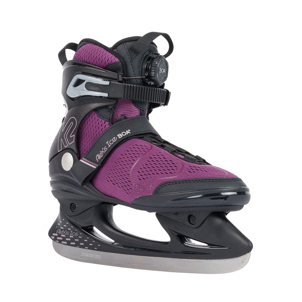 K2 Alexis Ice Boa Womens Ice Skates - Purple / 8.5