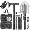 Camping Shovel Axe Outdoor Survival Shovel Set with High Carbon Steel Camping Gear for Men Outdoor Caming Hiking Backpacking Emergency view 1