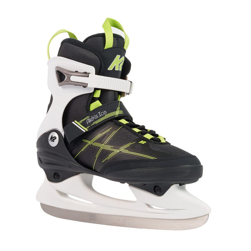 K2 Alexis Ice Skates - Gray/Green / 5.0