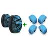 ALIEN PROS (Set of 6 Blue Waves & Blue Mix Bike Handlebar Tape - Wrap Your Bike for an Awesome Comfortable Ride view 1