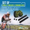 ALIEN PROS (Set of 6 Blue Waves & Blue Mix Bike Handlebar Tape - Wrap Your Bike for an Awesome Comfortable Ride view 3