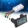 VGEBY Motor Brushless Controller Kit, 36/48V 500/750W Electric Scooter Brushless Motor Controller LCD Panel Kit with 9 Mosfet LCDS900 Meter view 4